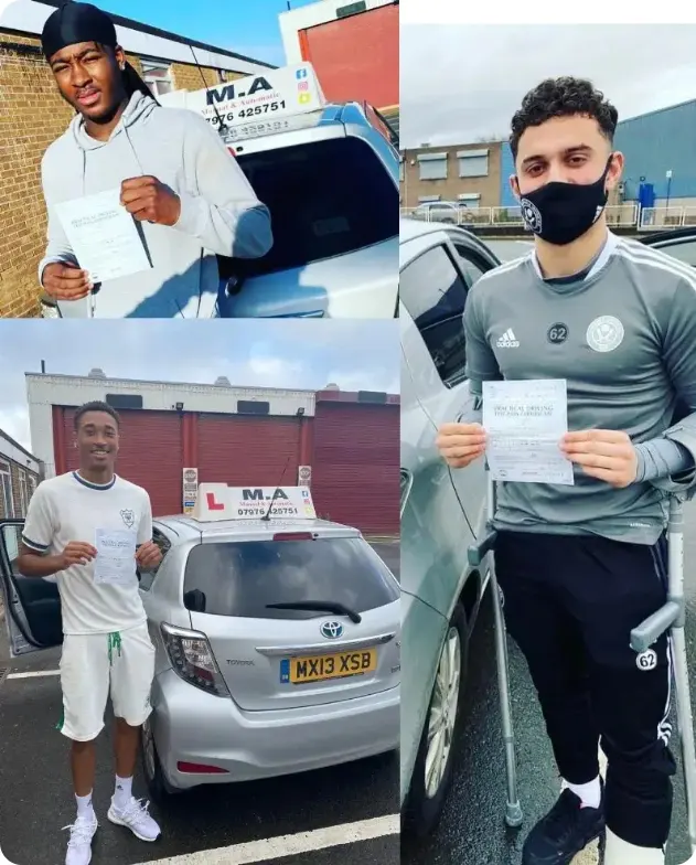 Sheffield-United-football-player-passed-driving-test